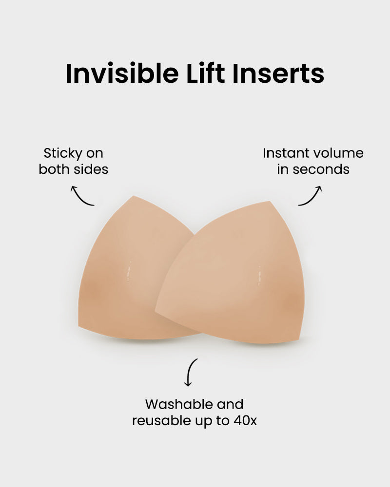 Double-Sided Adhesive Invisible Lift Inserts(2 Pairs)